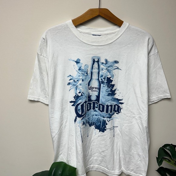 Early 00s‎ Y2K Corona Beer Surf Style Shirt - Picture 3 of 5